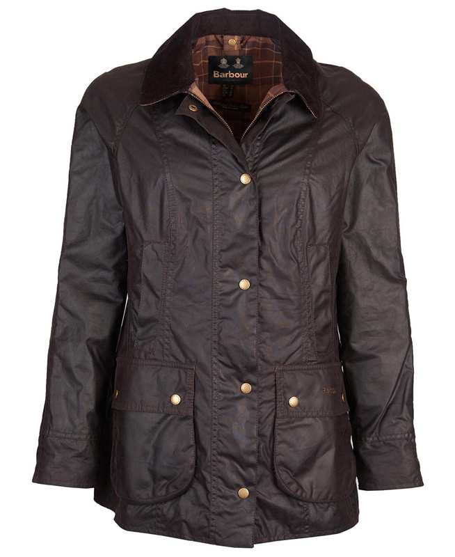 Women's Barbour Beadnell® Waxed Jackets Brown | VAECMH-314