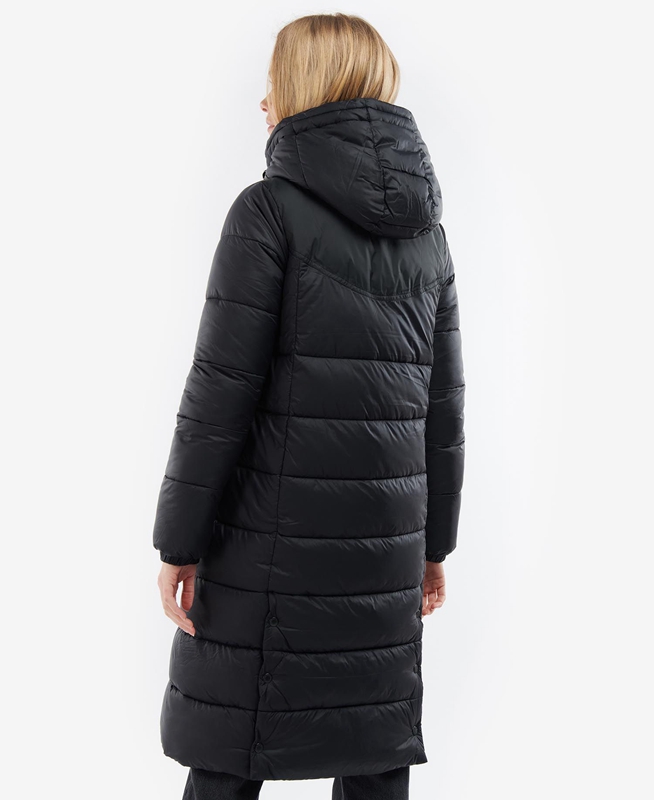 Women's Barbour Buckton Quilted Jackets Black | BEMCKQ-710