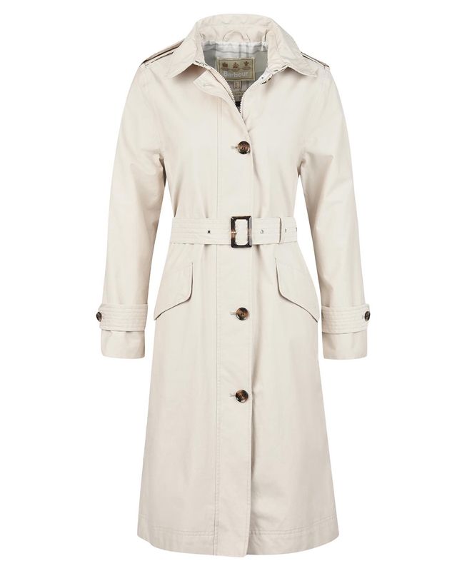 Women's Barbour Camilla Waterproof Jackets Beige | BZEXSJ-439