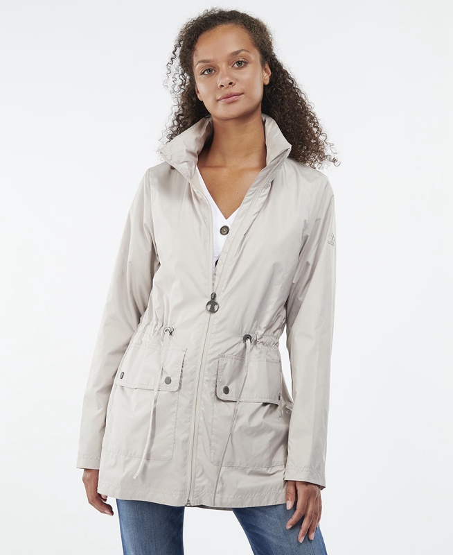 Women's Barbour Campion Showerproof Casual Jackets Grey | KOAYWG-062