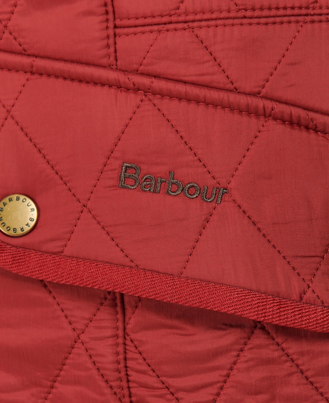 Women's Barbour Cavalry Vest Red | YUXJFQ-531