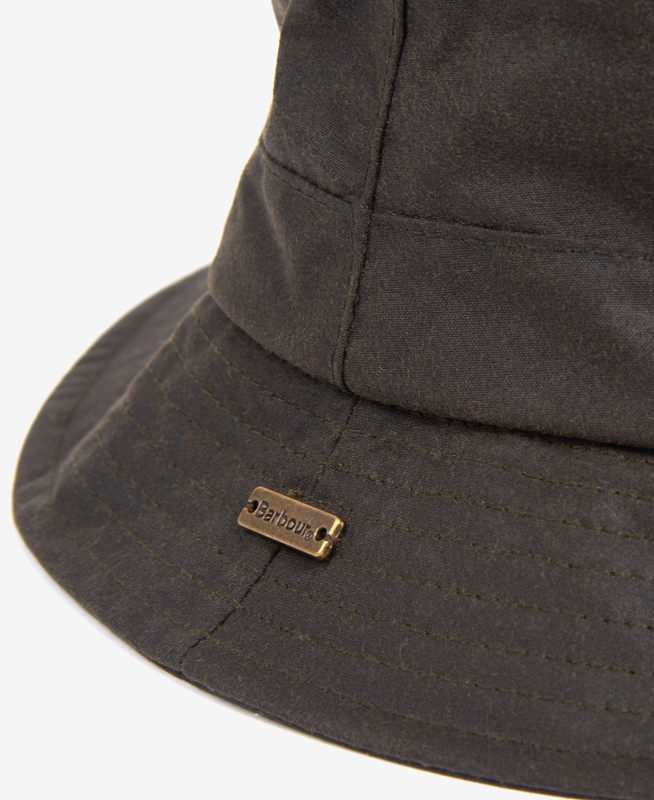 Women's Barbour Dovecote Bucket Hats Black | YVZJTM-983