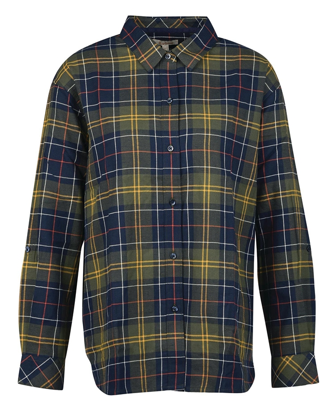 Women's Barbour Elishaw Shirts Multicolor | YLJMEK-680