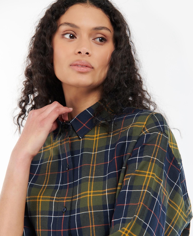 Women's Barbour Elishaw Shirts Multicolor | YLJMEK-680