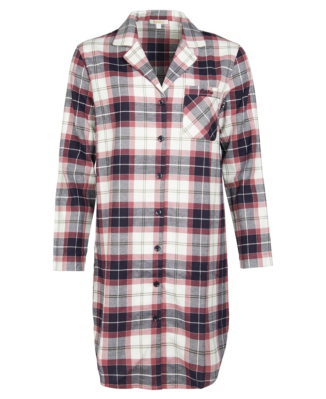 Women's Barbour Etta Nightshirt Nightwear Multicolor | QCINGA-748