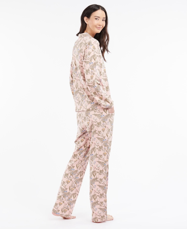 Women's Barbour Nina PJ Set Nightwear Multicolor | XMRQUW-324