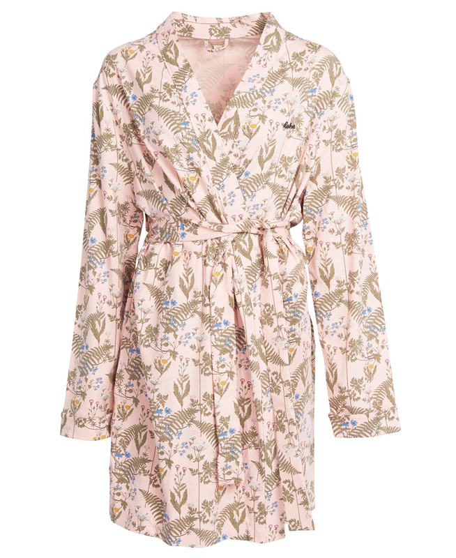 Women's Barbour Nina Robe Nightwear Multicolor | VDOPHT-532