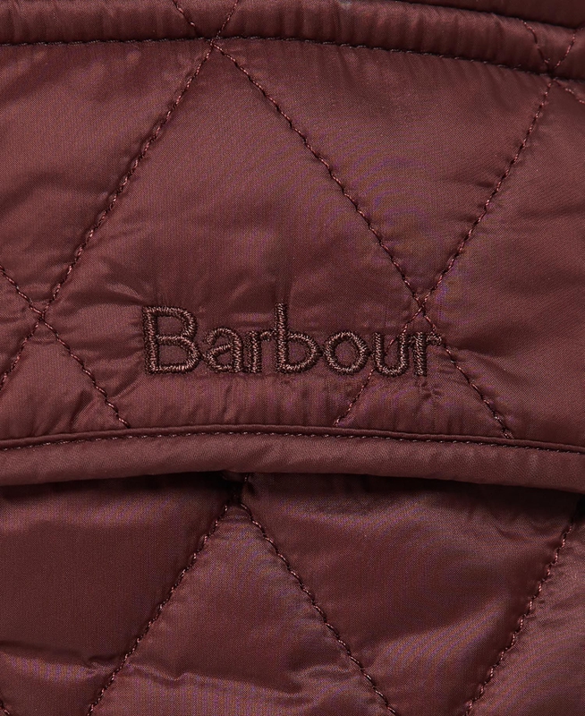 Women's Barbour Otterburn Vest Burgundy | MYSFAQ-106