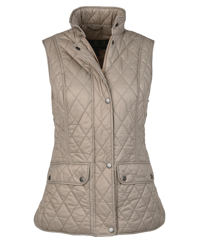 Women's Barbour Otterburn Vest Grey | SEMPUK-290