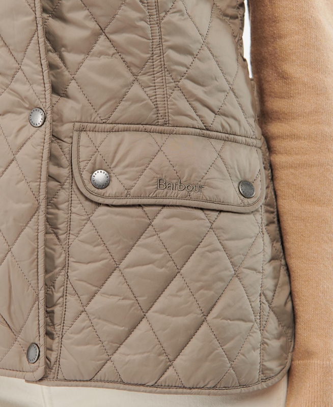 Women's Barbour Otterburn Vest Grey | SEMPUK-290