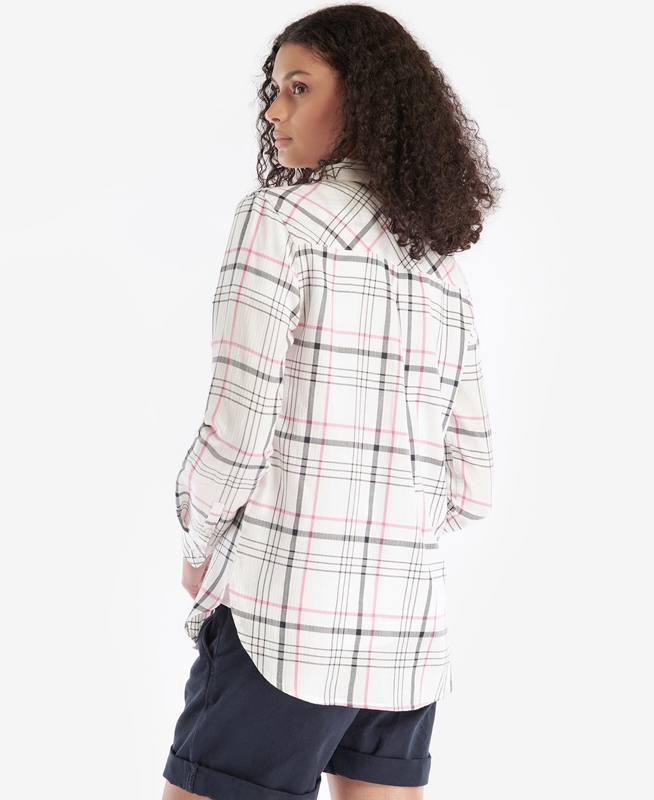 Women's Barbour Shoreline Shirts Multicolor | HCVLMQ-354