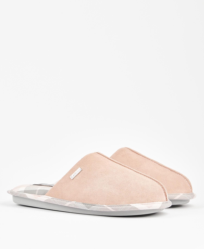 Women's Barbour Simone Slippers Pink | CHUBIK-518