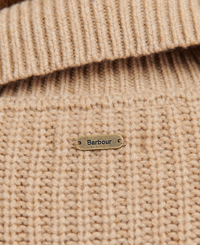 Women's Barbour Stavia Knit Sweaters Beige | FBGWHX-860