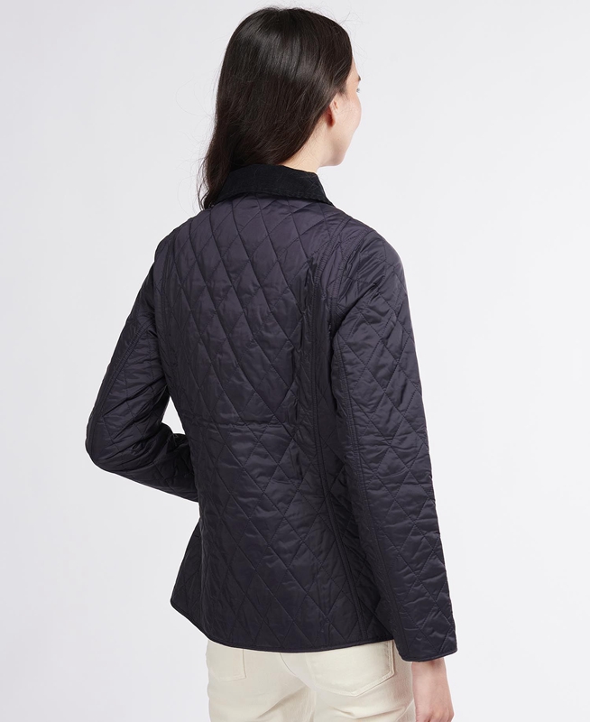 Women's Barbour Steppjacke Annandale Quilted Jackets Navy | FSQEKR-597