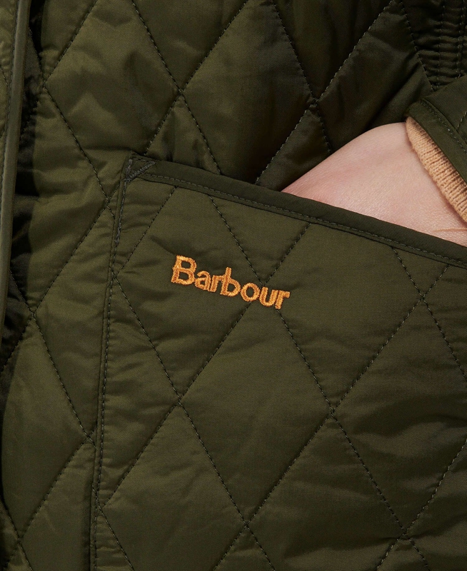 Women's Barbour Steppjacke Annandale Quilted Jackets Olive | XTASCW-015