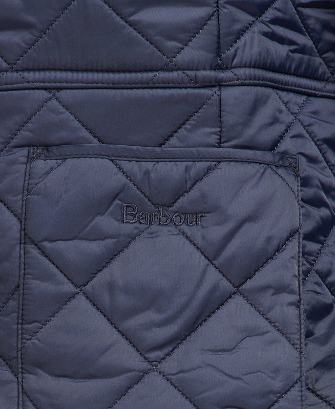 Women's Barbour Steppjacke Deveron Polarquilt Quilted Jackets Blue | ACMSNU-960