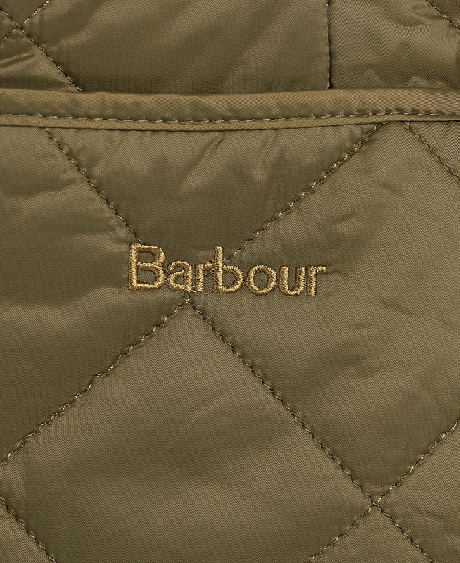 Women's Barbour Steppjacke Deveron Quilted Jackets Olive | JUBATD-681