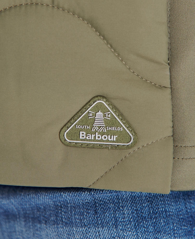 Women's Barbour Thrift Quilted Sweatshirts Olive | ZQICNA-654