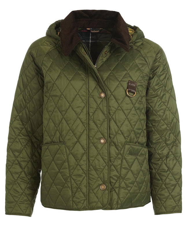 Women's Barbour Tobymory Quilted Jackets Green | TACNDZ-952