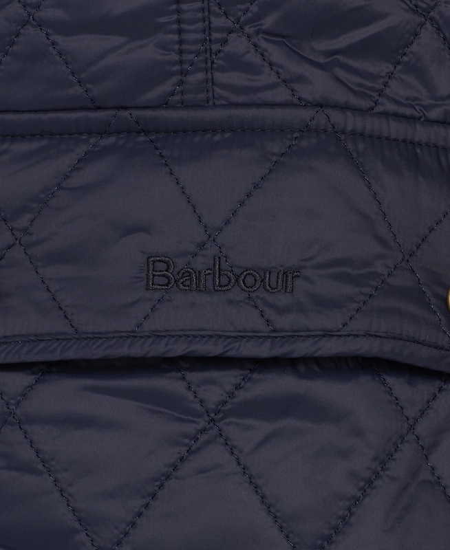 Women's Barbour Weste Otterburn Vest Navy | WAYHNP-958