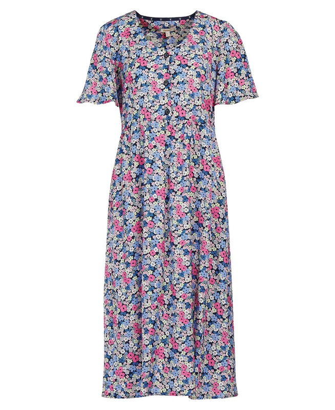 Women's Barbour Willowherb Dress Multicolor | ODHIPR-516