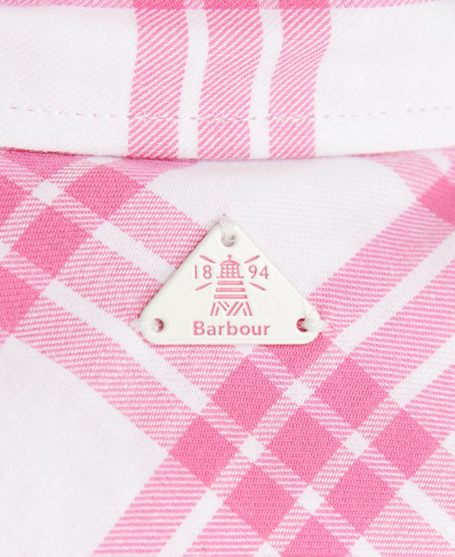 Women's Barbour Willowherb Shirts Pink | QBIDOX-143