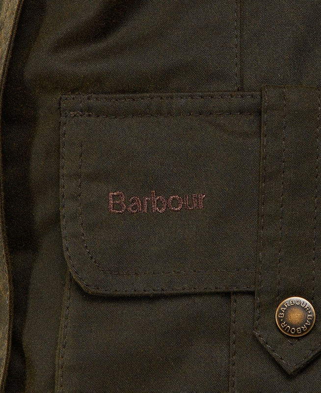 Women's Barbour Winter Defence Waxed Jackets Green | ENVTWJ-260