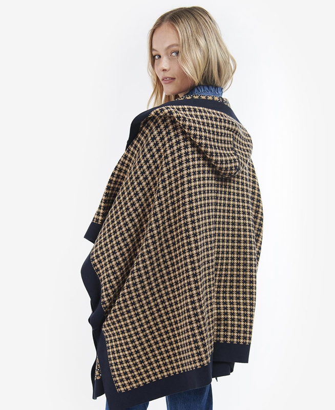 Women's Barbour Zenia Cape Sweaters Multicolor | YXVUWH-078