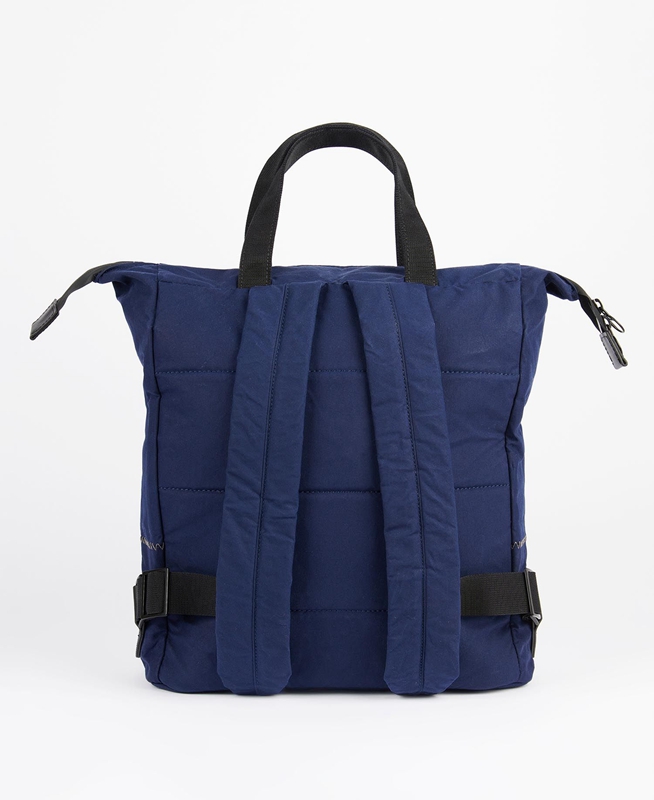 Women's Barbour x Ally Capellino Ben Backpack Bags Blue | FTUCEQ-175